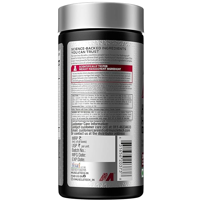 Muscle tech Hydroxy cut - Thumbnail