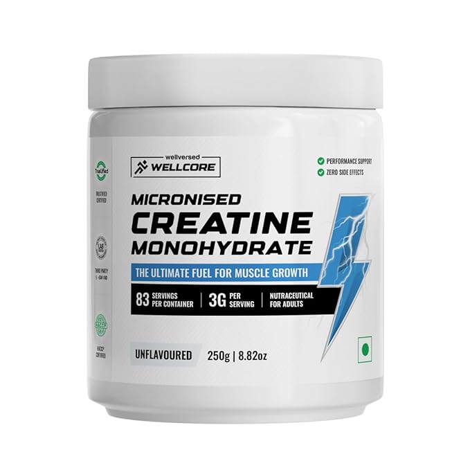 Wellcore - Micronised Creatine Monohydrate - Thumbnail