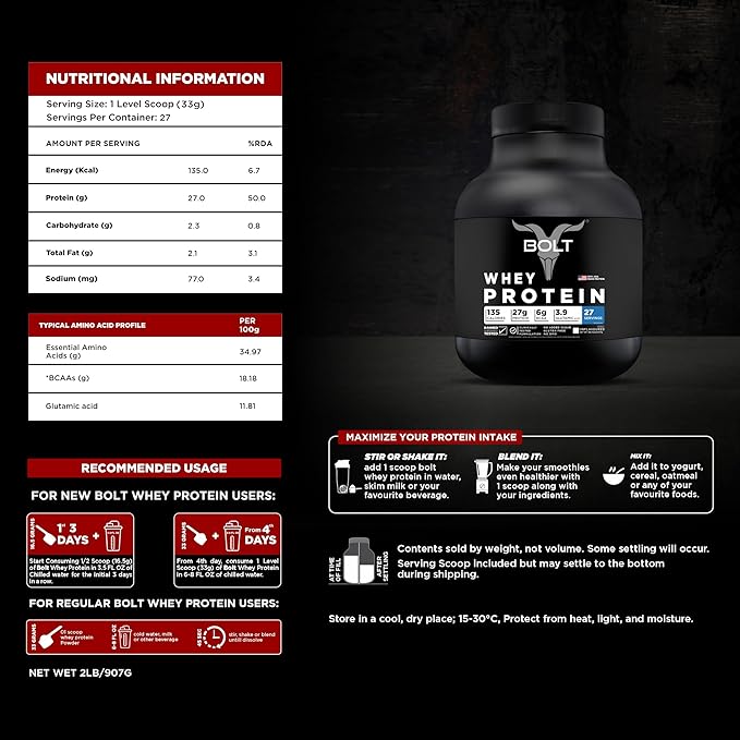 Bolt-whey Protein - Thumbnail