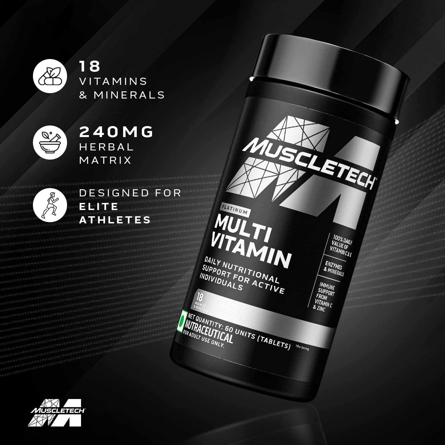 MUSCLE TECH Multi Vitiamin - Thumbnail