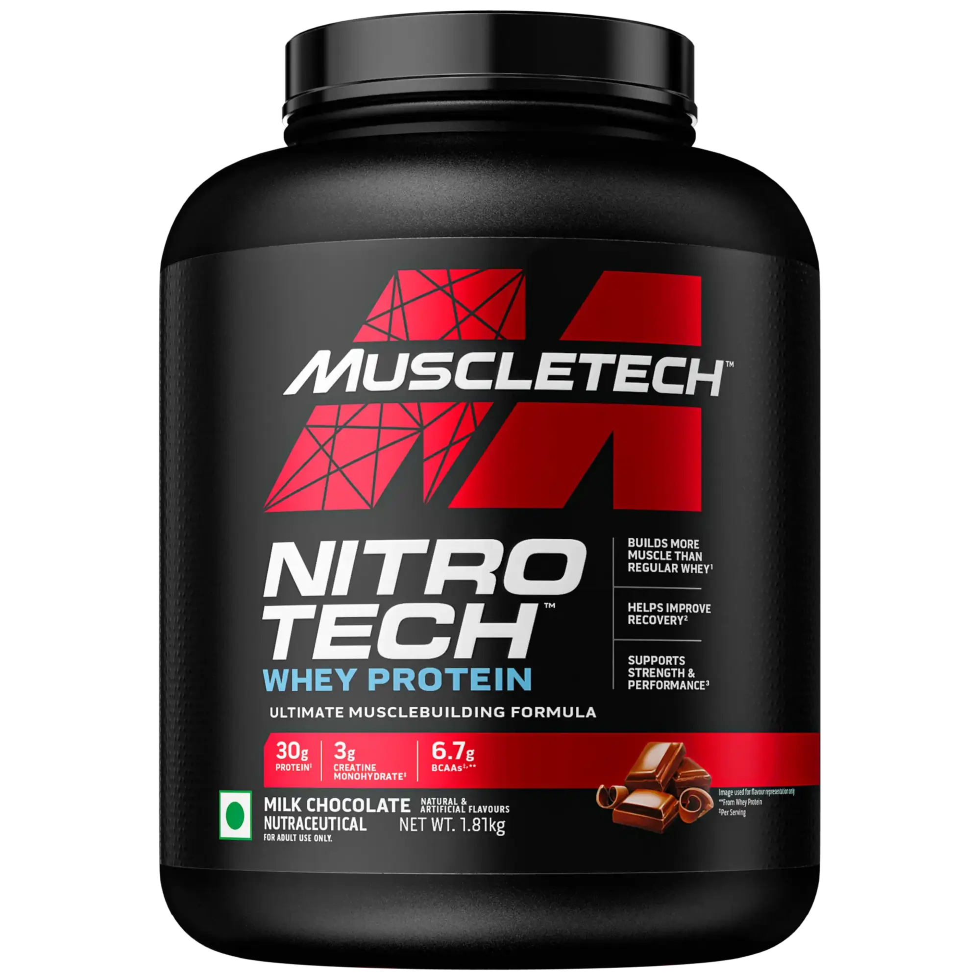 Muscletech™ Nitro-Tech™ Whey Protein - Thumbnail