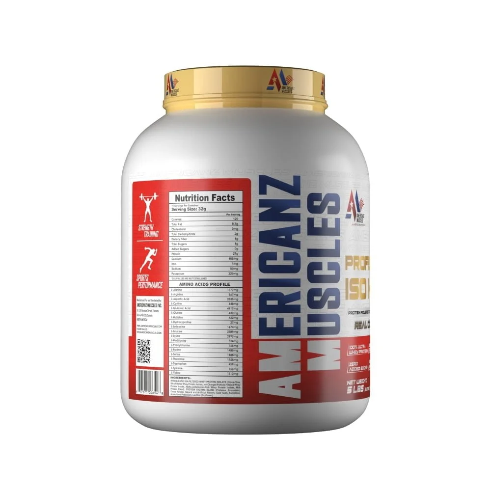 Americanz Muscles Professional ISO Hydro Protein | 5 Lbs - Thumbnail