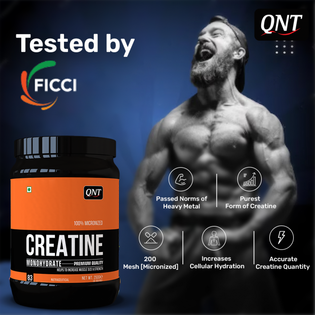 QNT-Creatine Monohydrate 250g - Thumbnail