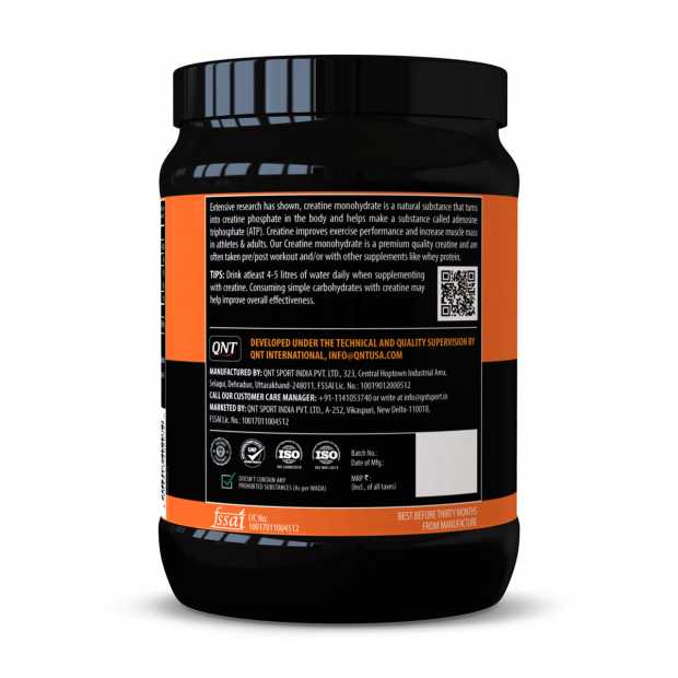 QNT-Creatine Monohydrate 250g - Thumbnail