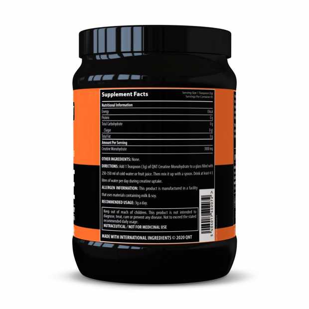 QNT-Creatine Monohydrate 250g - Thumbnail