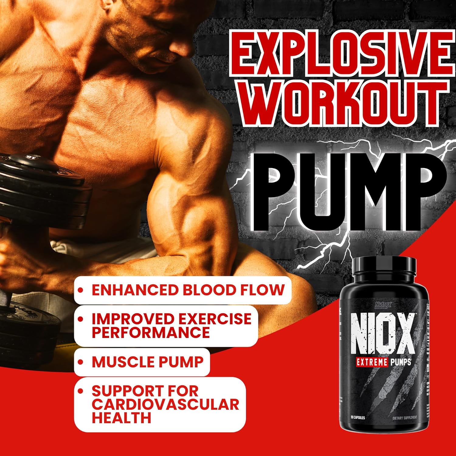 Nutrex NIOX Nitric Oxide - Thumbnail